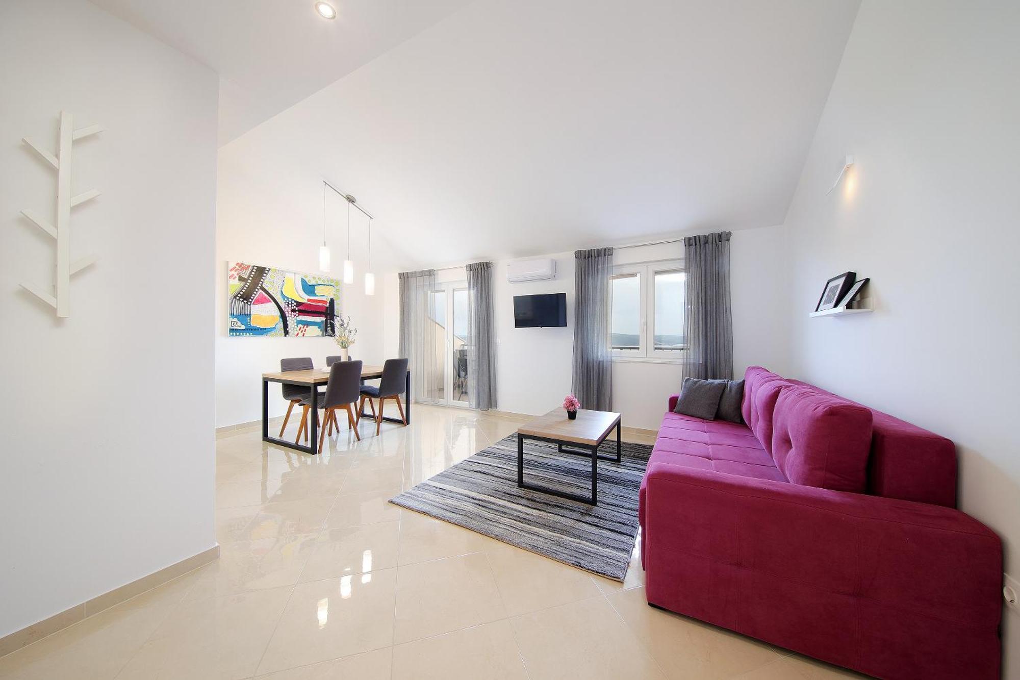 Apartments Via Sole Dramalj Bagian luar foto