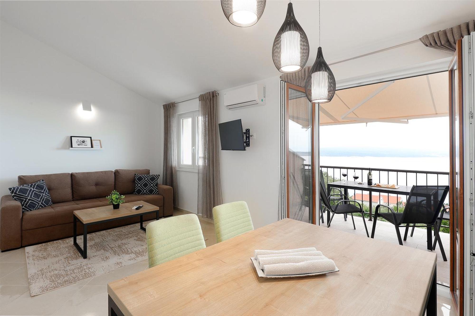 Apartments Via Sole Dramalj Bagian luar foto